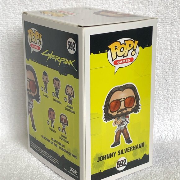 2020 Johnny Silverhand Funko Pop 592!! - Picture 2 of 3